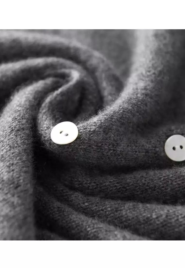 Stijlvolle Sweater met Knoopsluiting voor Vrouw