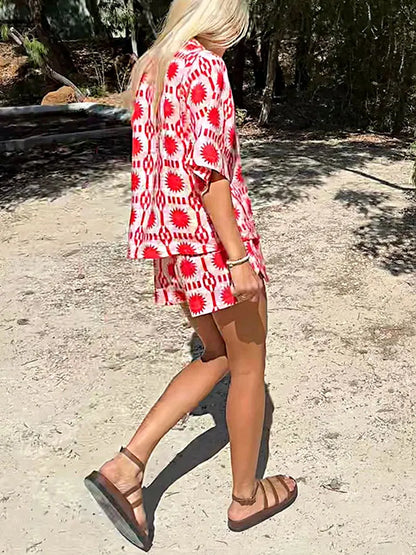 Zomer Modeset voor Vrouw Vrijetijdskleding