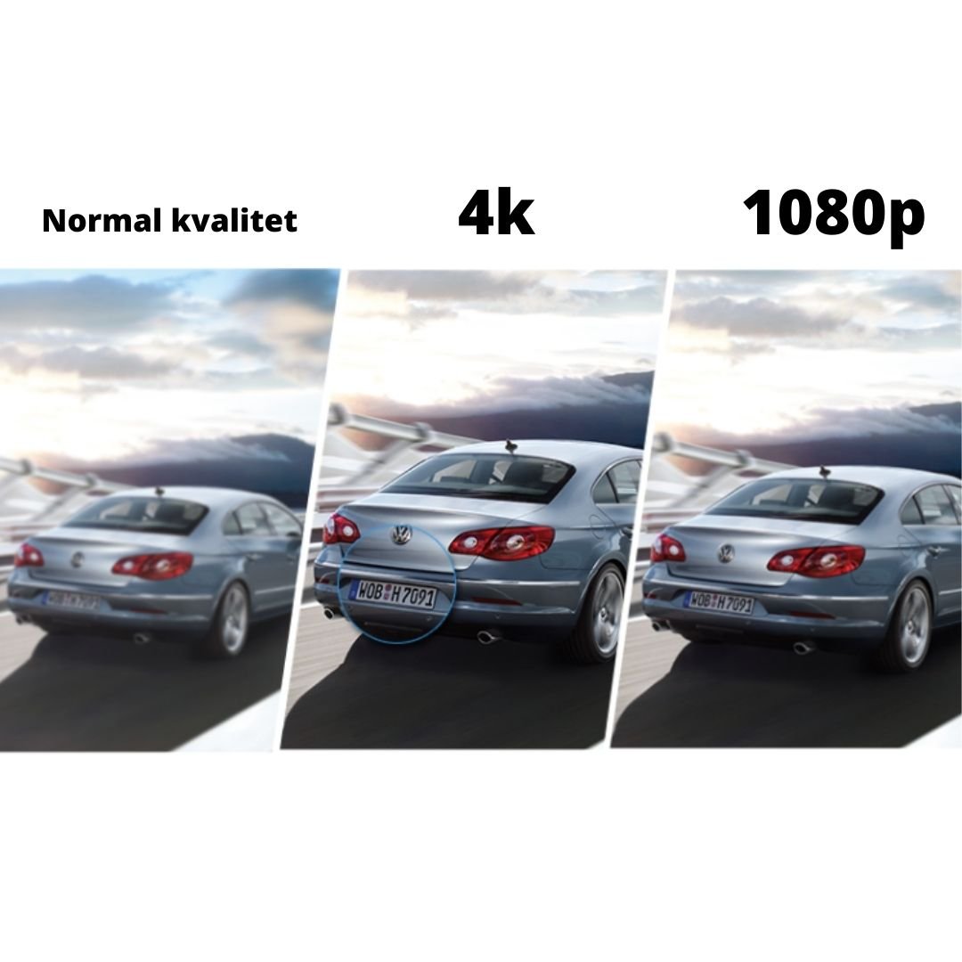 4K Dashcam Ultra HD RoadScanX met Nachtzicht