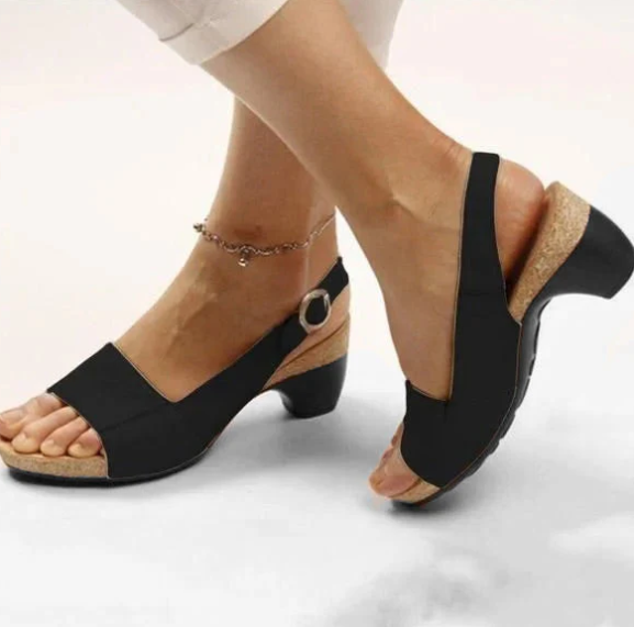 Elegante Schoenen met Lage Hak Comfortabel Dames