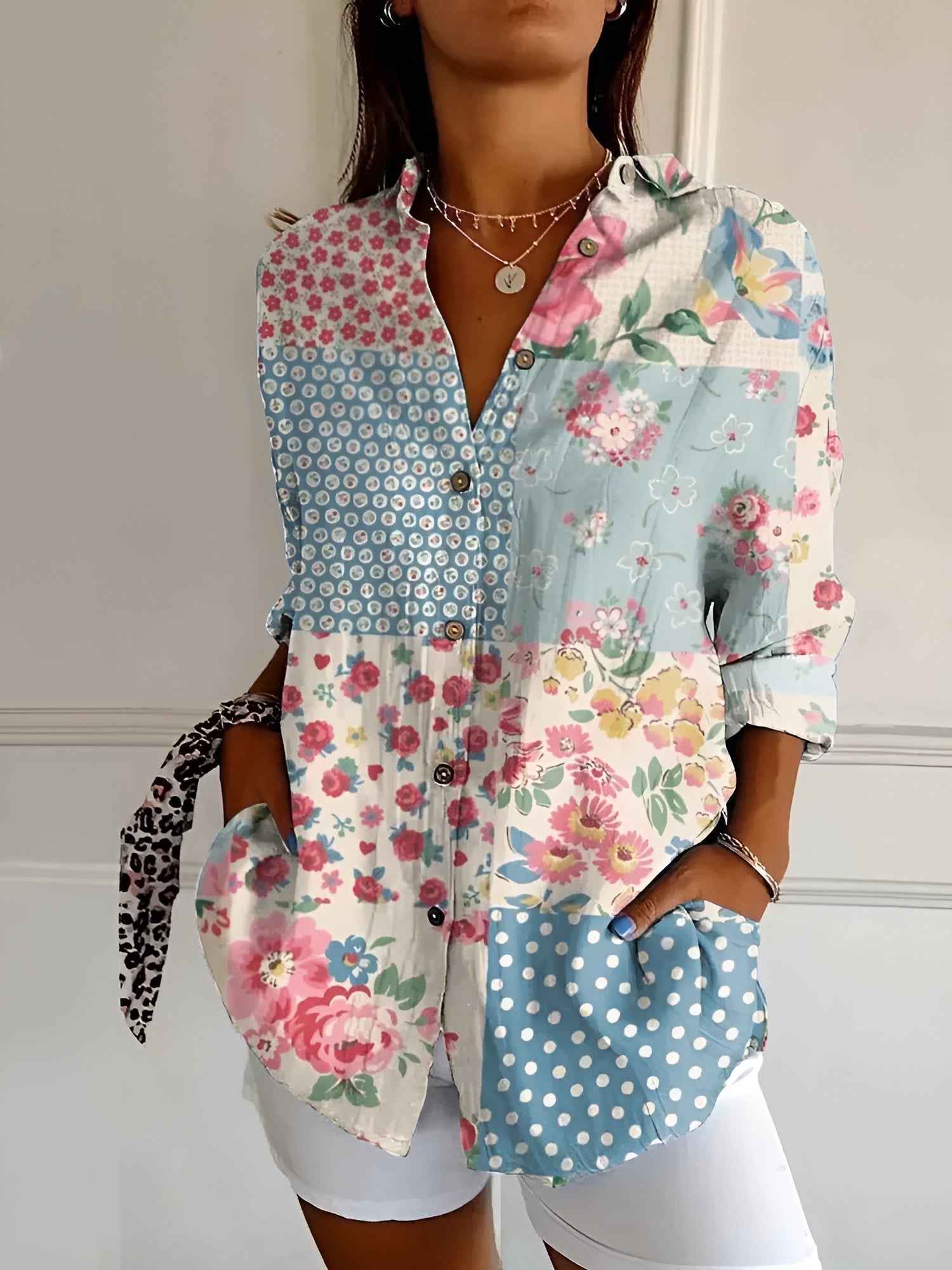 Amara | Camicia Abbottonata – Cotone Leggero-4