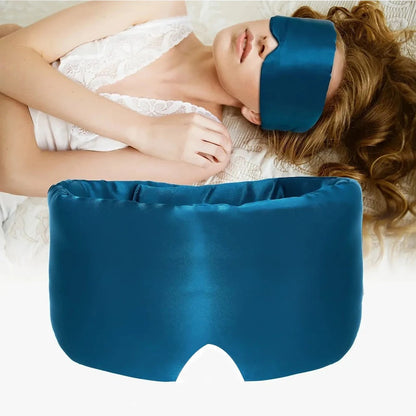 Zijden Slaapmasker Luxe Zacht voor Betere Slaap - Mode Vibes