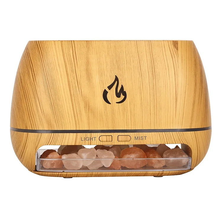Aroma Diffuser met Zout en Sfeerverlichting Himalaya - Mode Vibes
