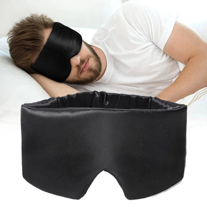 Zijden Slaapmasker Luxe Zacht voor Betere Slaap