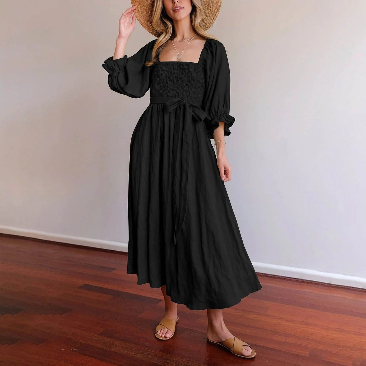 Damesjurk Elegante Kort Model voor Vrouw