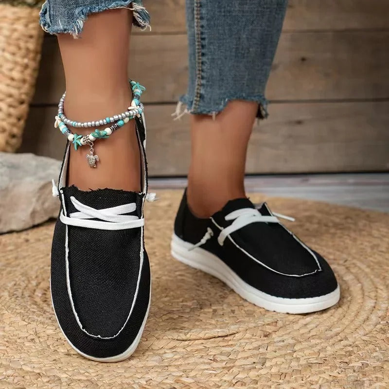 Dames Canvas Schoenen Beverly Stijl