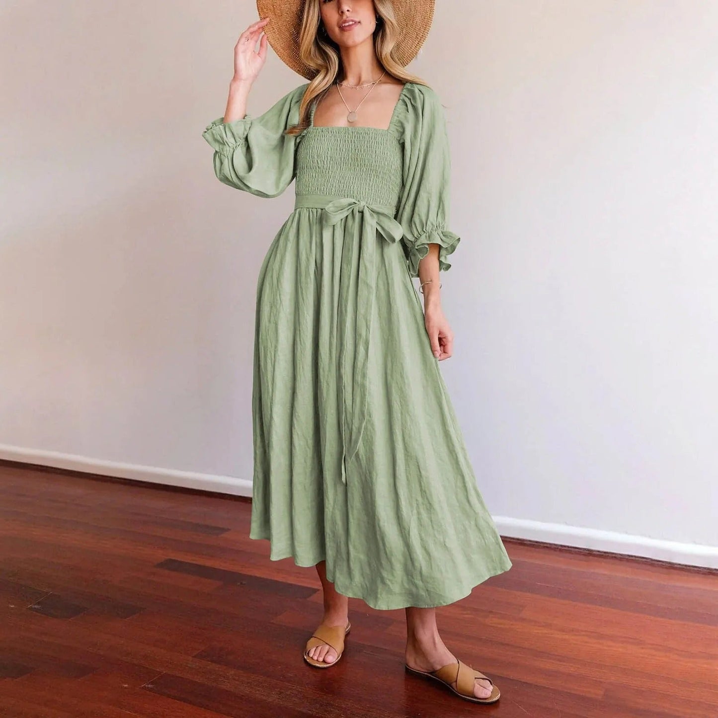 Damesjurk Elegante Kort Model voor Vrouw