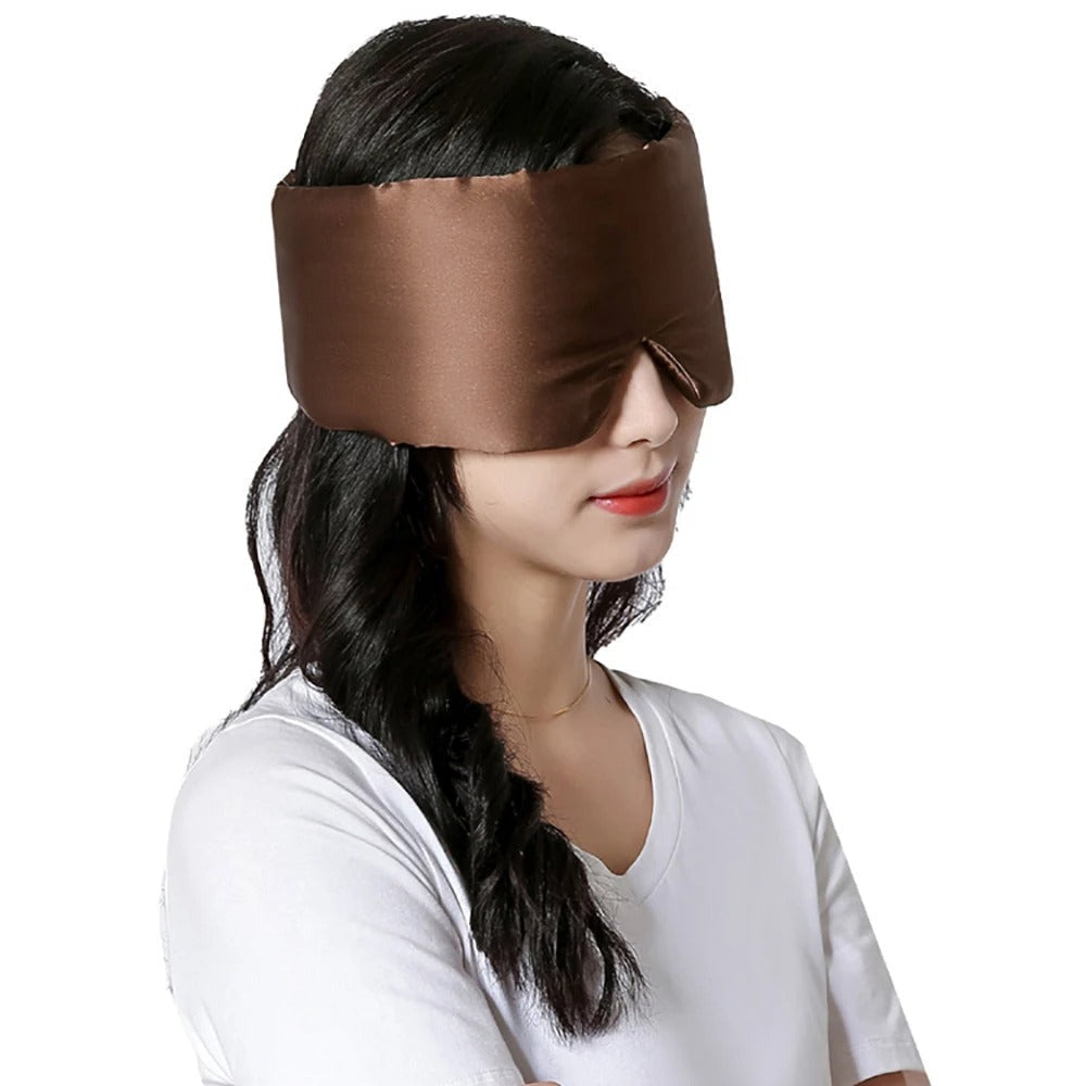 Zijden Slaapmasker Luxe Zacht voor Betere Slaap