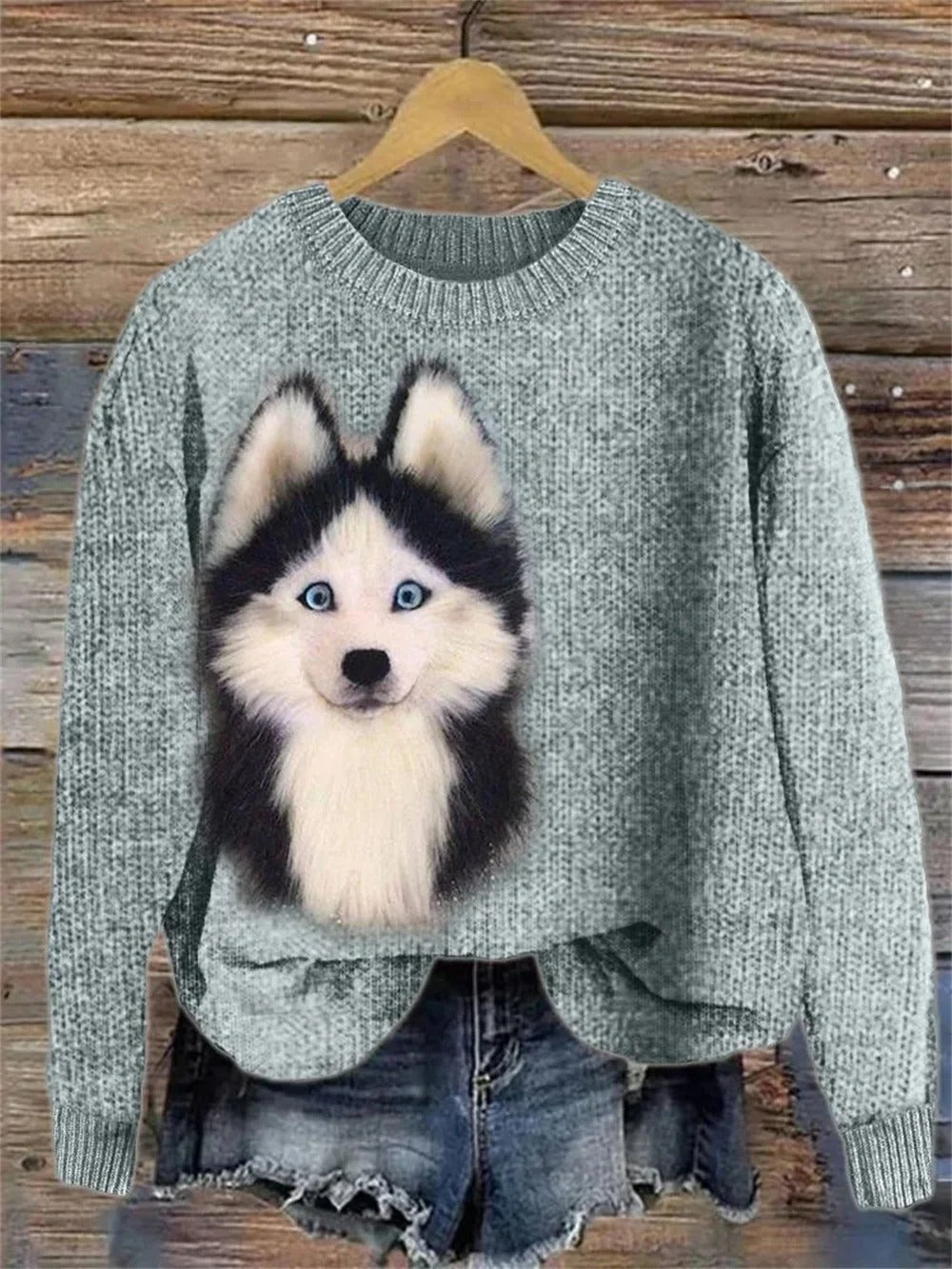 Dames Trui Bedrukt met Leuke Ontwerp