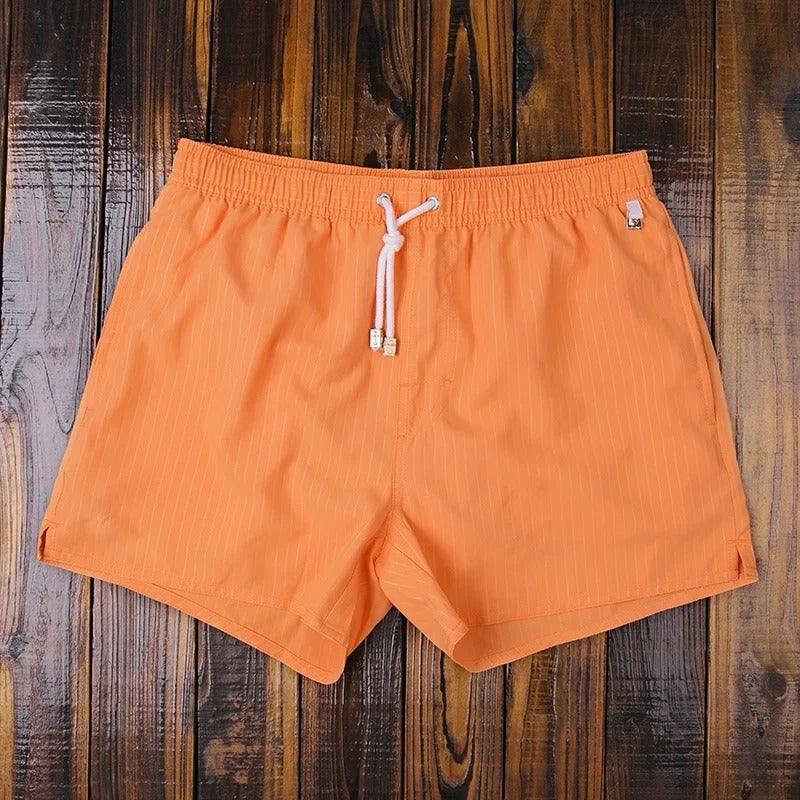 Herenshorts Gestreept Elastische Tailleband Casual Matteo