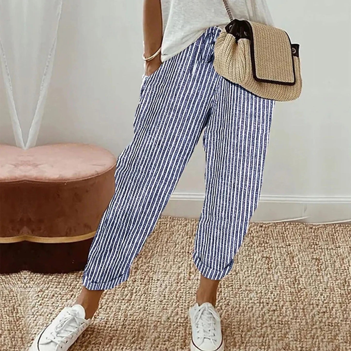 Luxe Joggingbroek met Trekkoord Comfortabele Zit