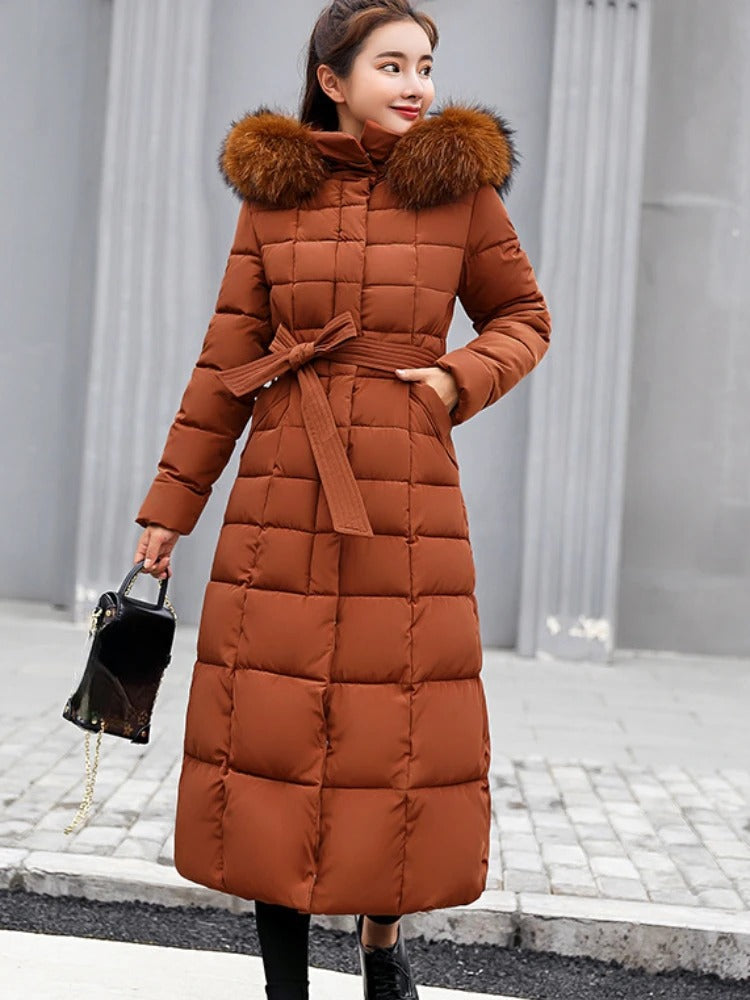 Dames Winterparka met Bontkraag – Warm & Stijlvol voor de Winter