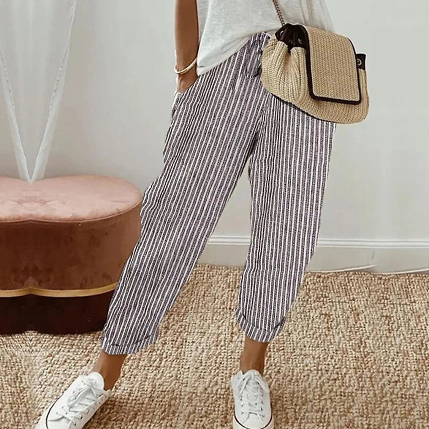 Luxe Joggingbroek met Trekkoord Comfortabele Zit