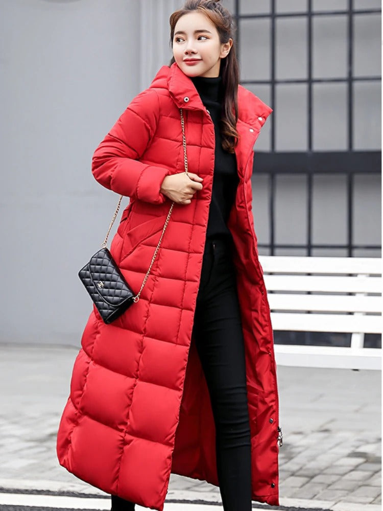 Dames Winterparka met Bontkraag – Warm & Stijlvol voor de Winter