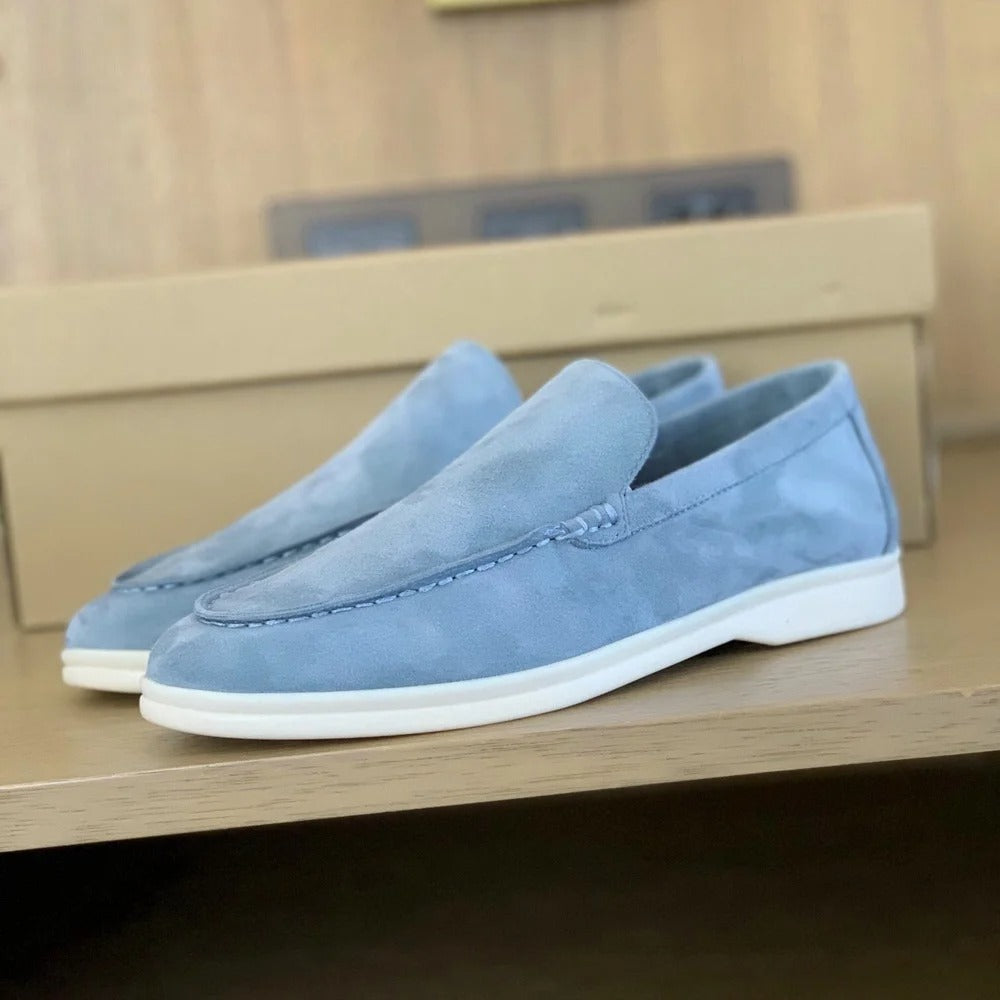 Dave | Elegante Pantofole da in pelle scamosciata