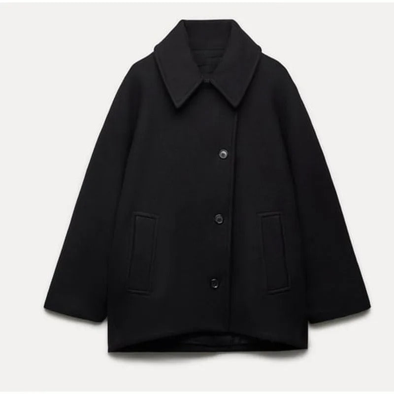 Damesjas Oversized Stijlvolle Luxe Kwaliteit