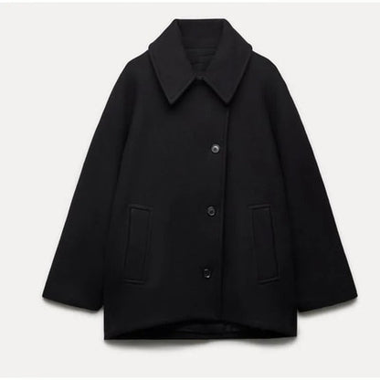 Damesjas Oversized Stijlvolle Luxe Kwaliteit