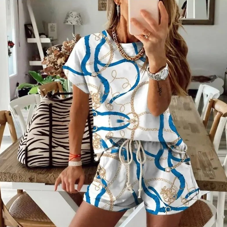 Tie Dye Outfit Set 2-Delig voor Vrouwen
