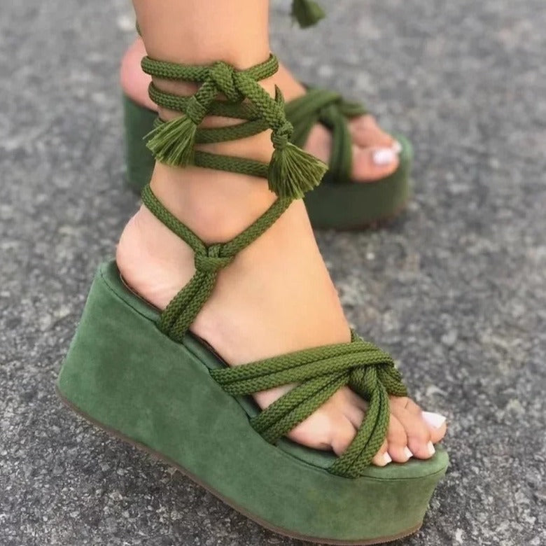 Stijlvolle Sleehaksandalen voor Vrouwen Zomer