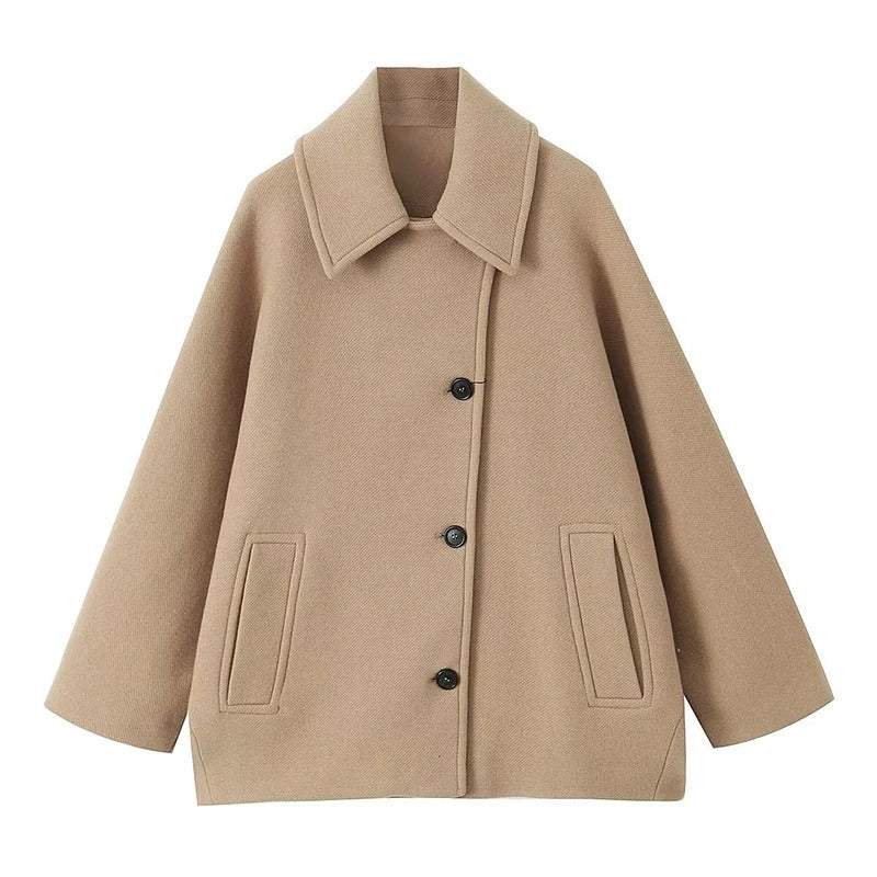 Damesjas Oversized Stijlvolle Luxe Kwaliteit