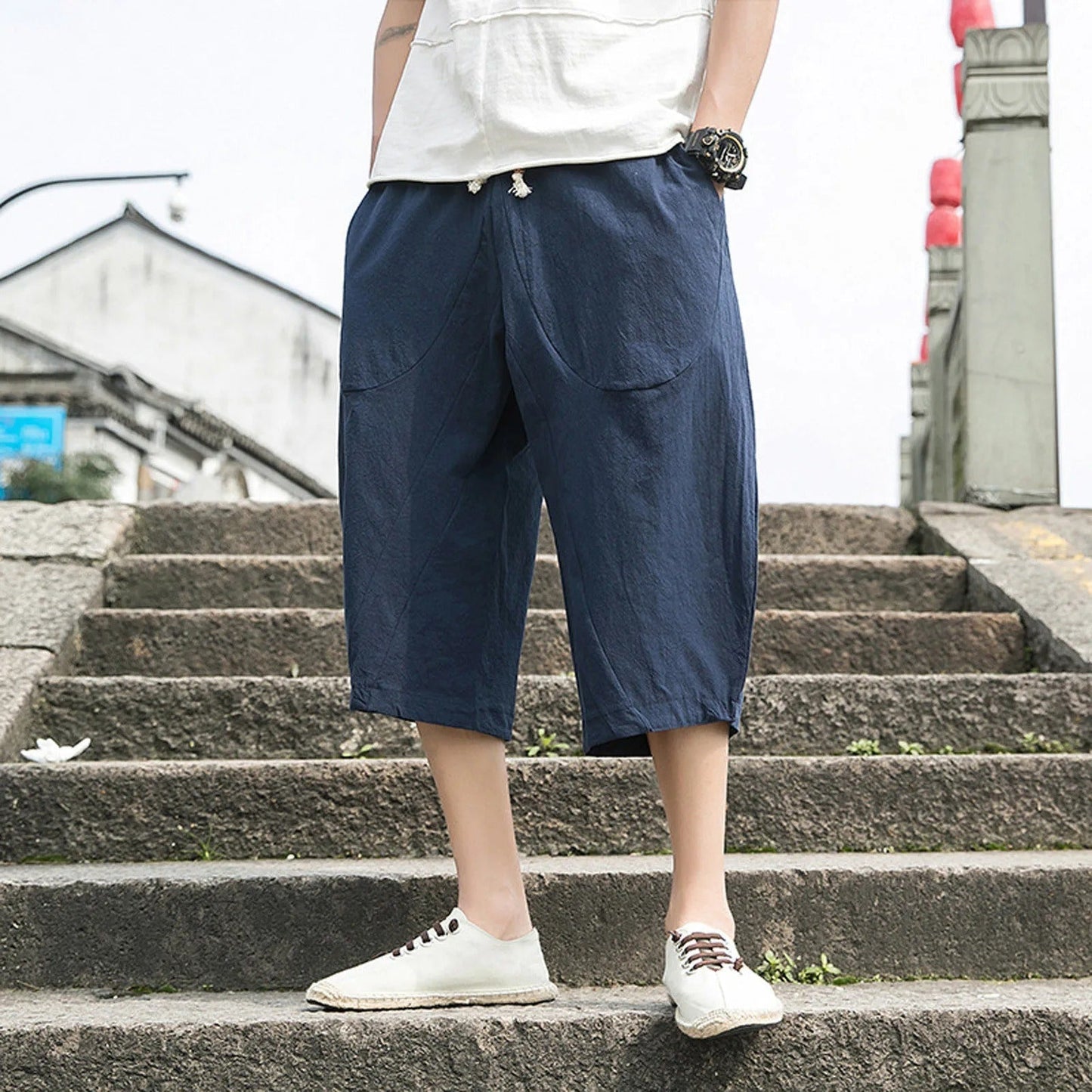 Casual Heren Broek Comfortabel Declan Stijl