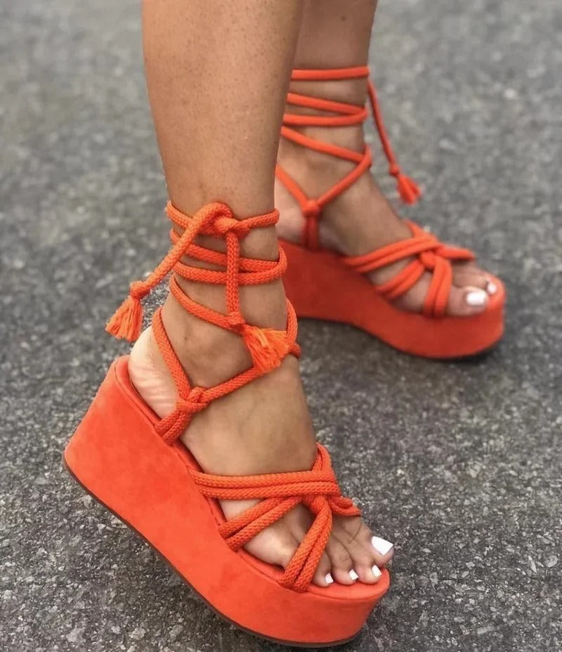 Stijlvolle Sleehaksandalen voor Vrouwen Zomer
