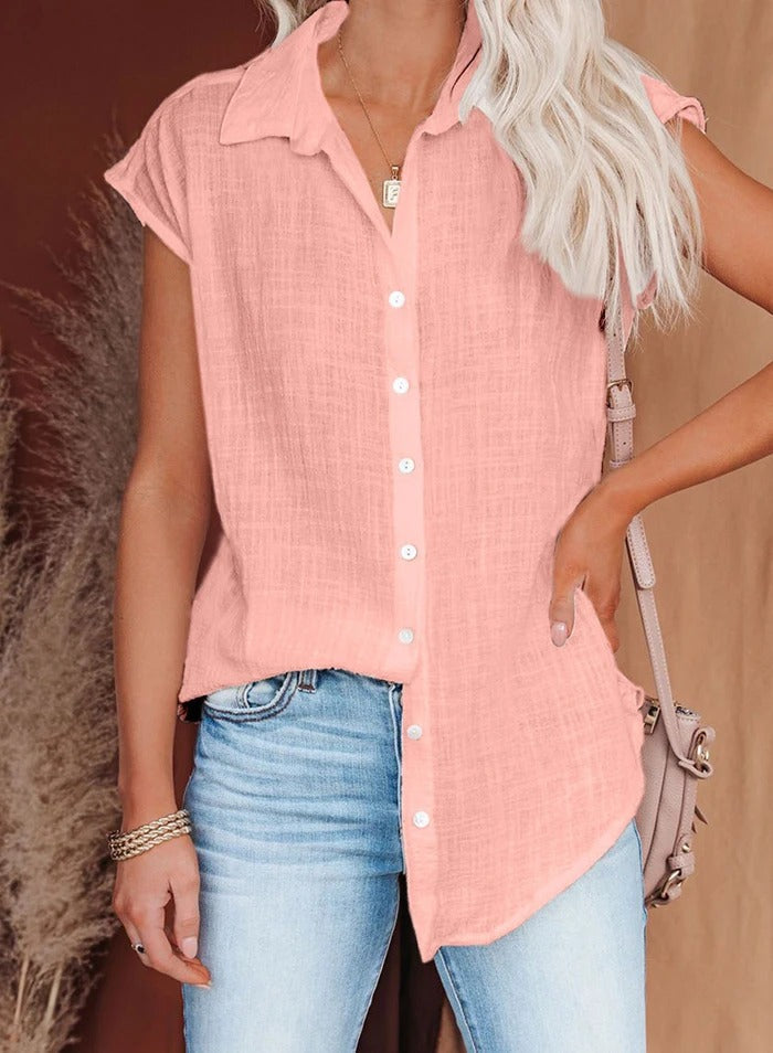 Vrouwelijke Losse Overhemden Casual Stijl - Mode Vibes