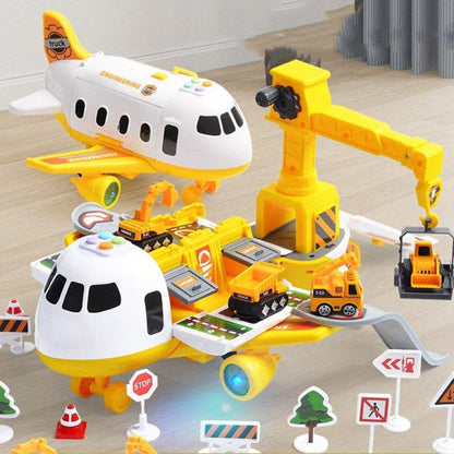 Vliegtuig Speelset met Accessoires en Baan