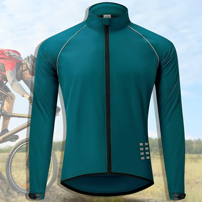 Fietsjas met Reflectie voor Heren - Zichtbaar en Waterdicht