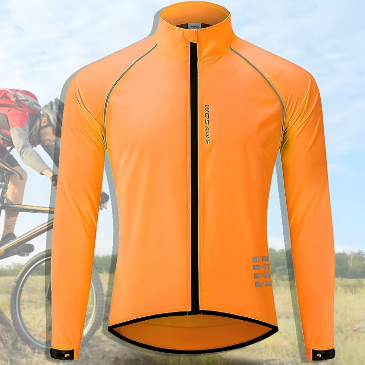Fietsjas met Reflectie voor Heren - Zichtbaar en Waterdicht