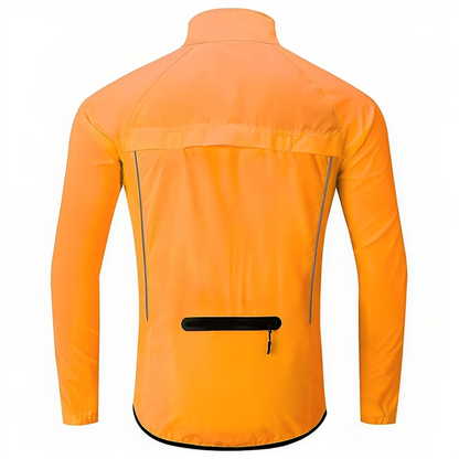 Fietsjas met Reflectie voor Heren - Zichtbaar en Waterdicht