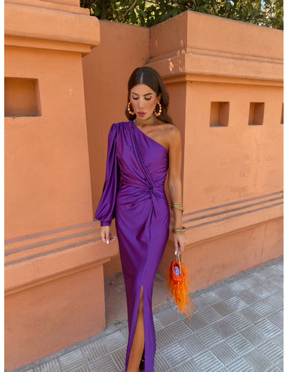 Dames Lange Jurk Lichtgewicht Elegant Zomeravondstijl