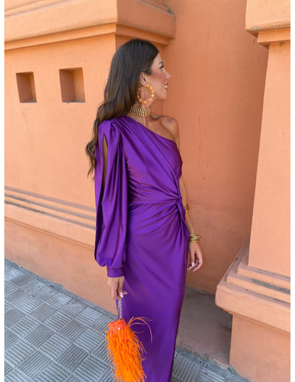 Dames Lange Jurk Lichtgewicht Elegant Zomeravondstijl