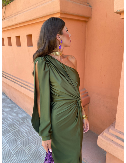 Dames Lange Jurk Lichtgewicht Elegant Zomeravondstijl
