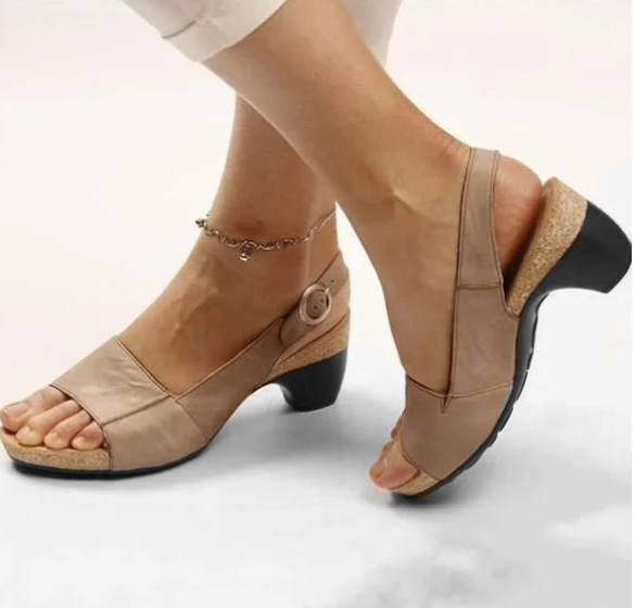 Elegante Schoenen met Lage Hak Comfortabel Dames