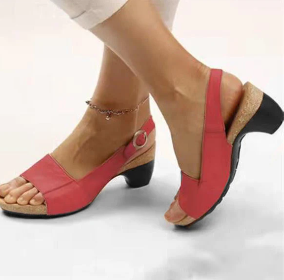 Elegante Schoenen met Lage Hak Comfortabel Dames
