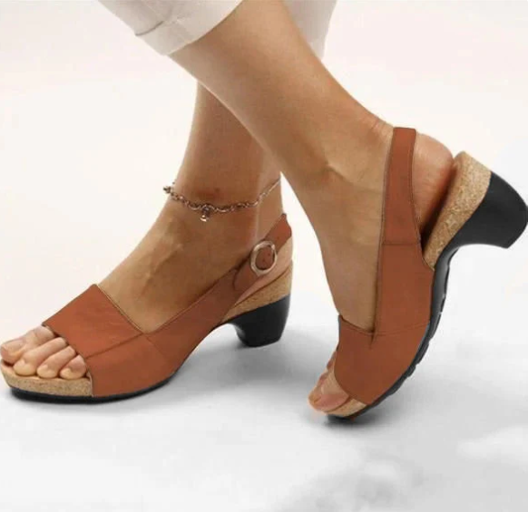 Elegante Schoenen met Lage Hak Comfortabel Dames