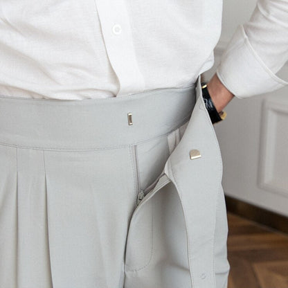 Heren Broek Casual met Gesp voor Dagelijks Gebruik