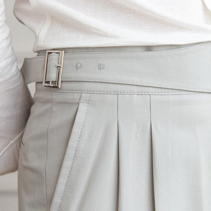 Heren Broek Casual met Gesp voor Dagelijks Gebruik