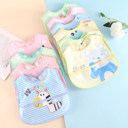 Baby Slabbetjes Waterdicht Verstelbaar 5 Delig Set