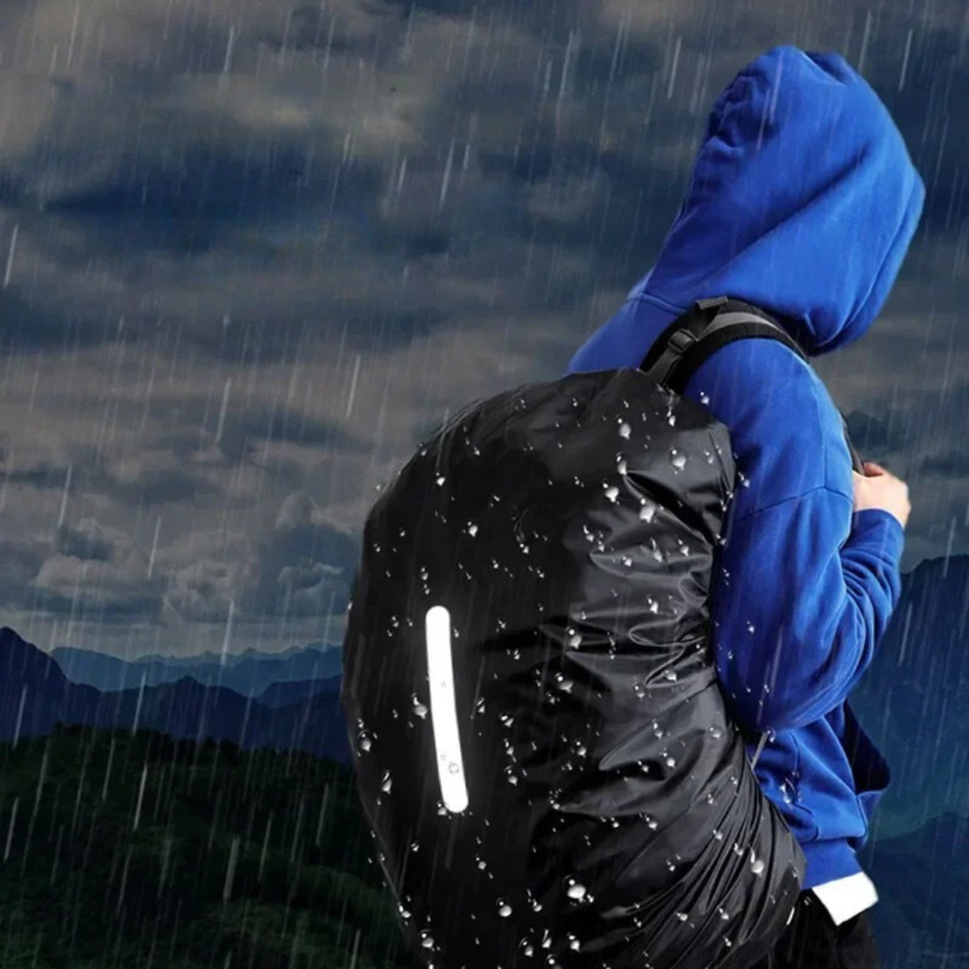 Waterdichte Rugzak met Regenhoes en Reflectie