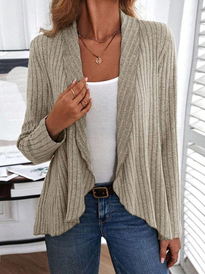 Vrouwelijke Lange Mouw Top Effen Basic Model