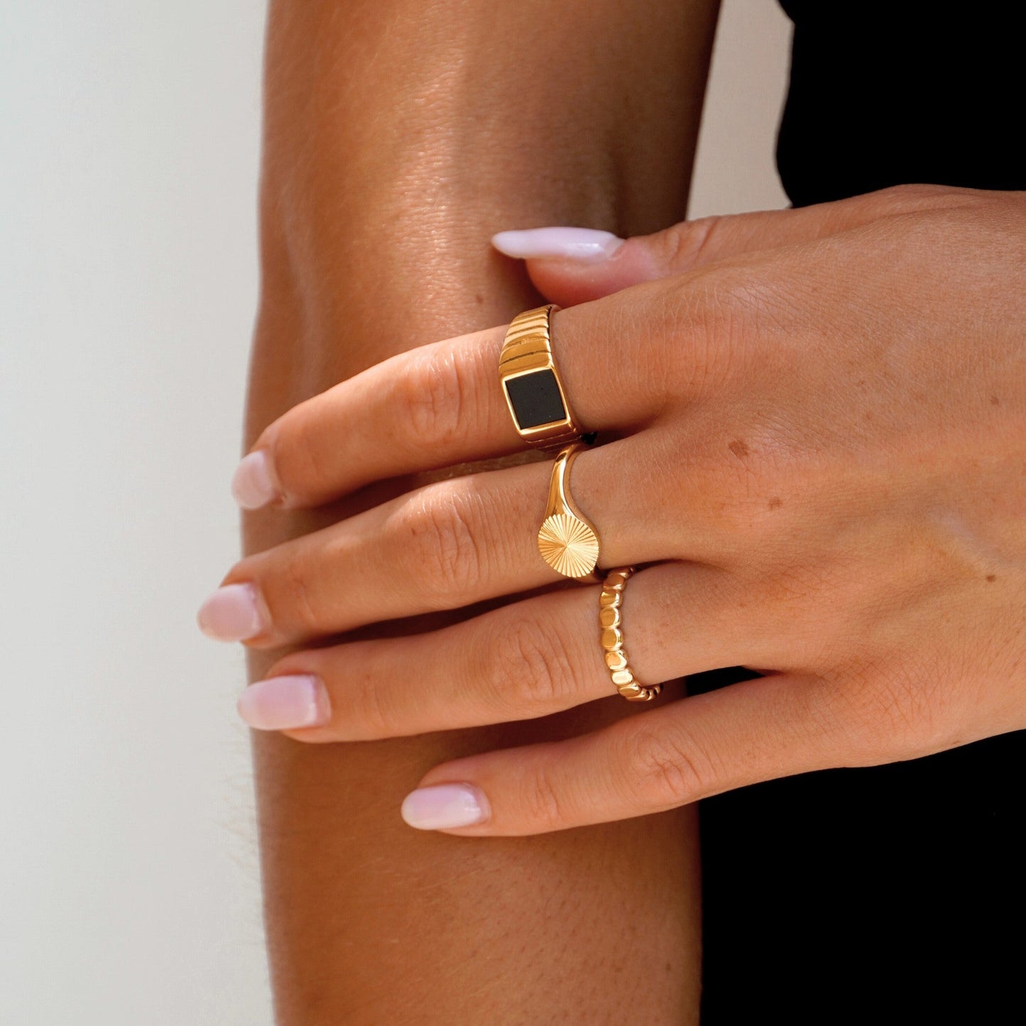 Kralen Ring voor Vrouw Zilver Kleur Stijlvol