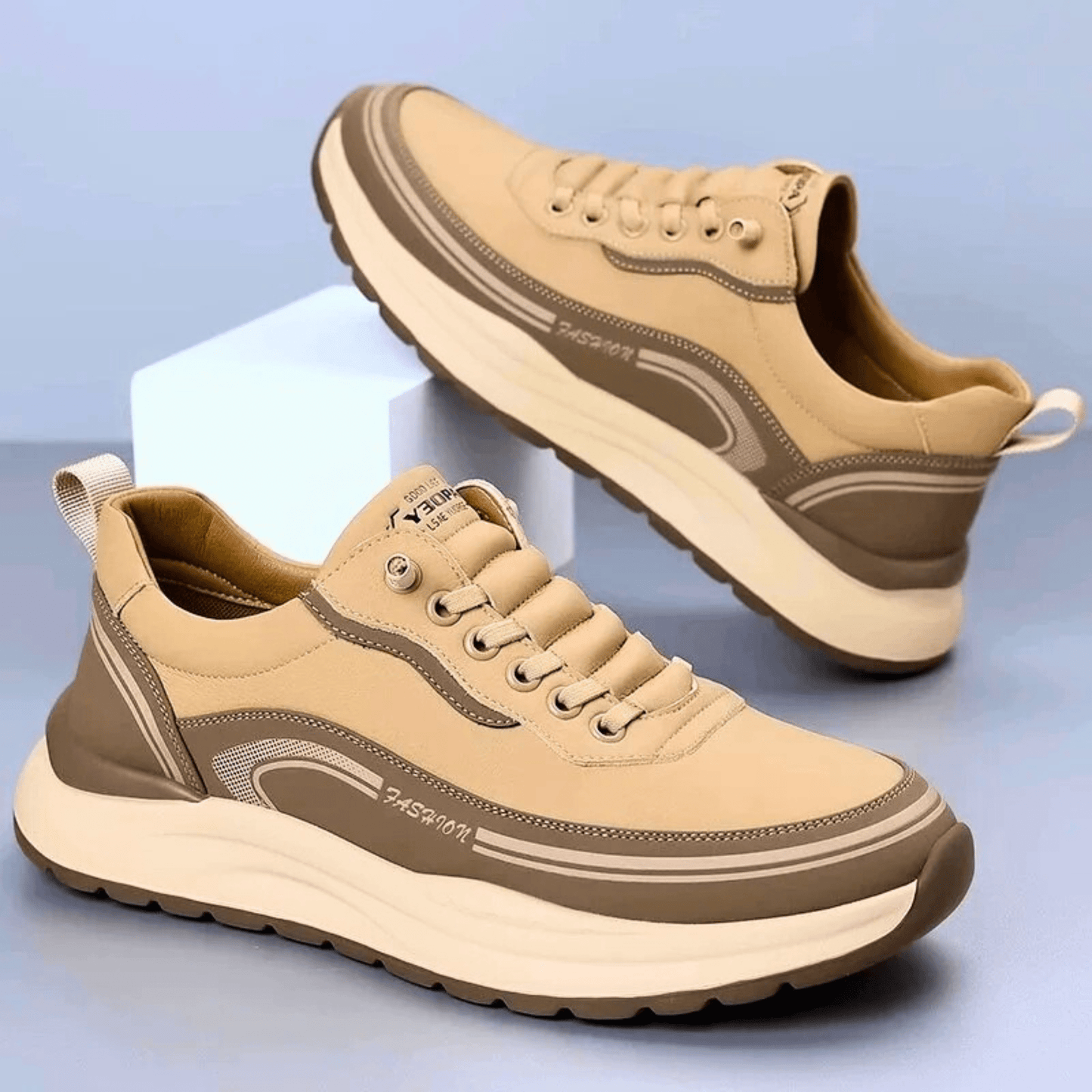 Brixton Leren Sneakers