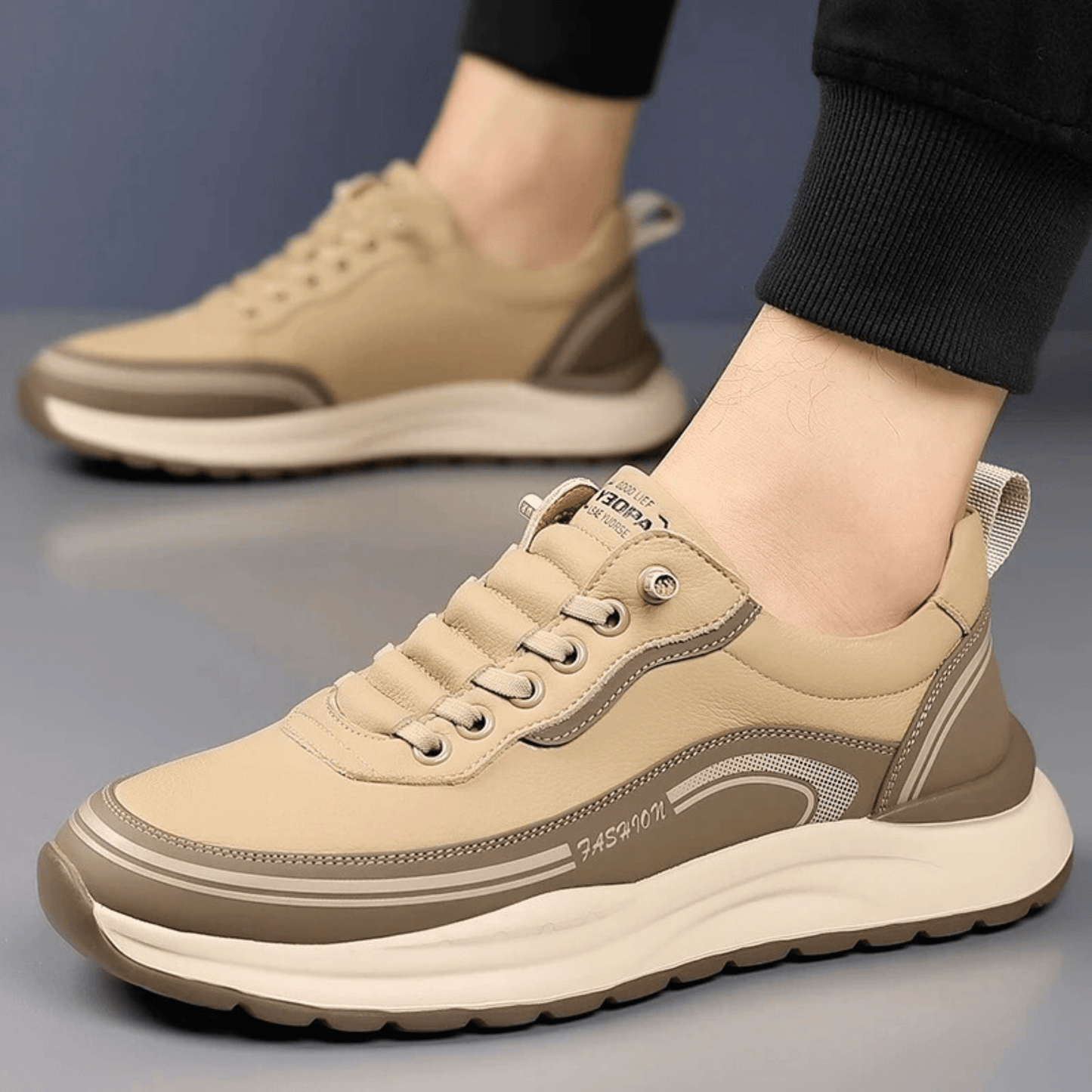 Brixton Leren Sneakers