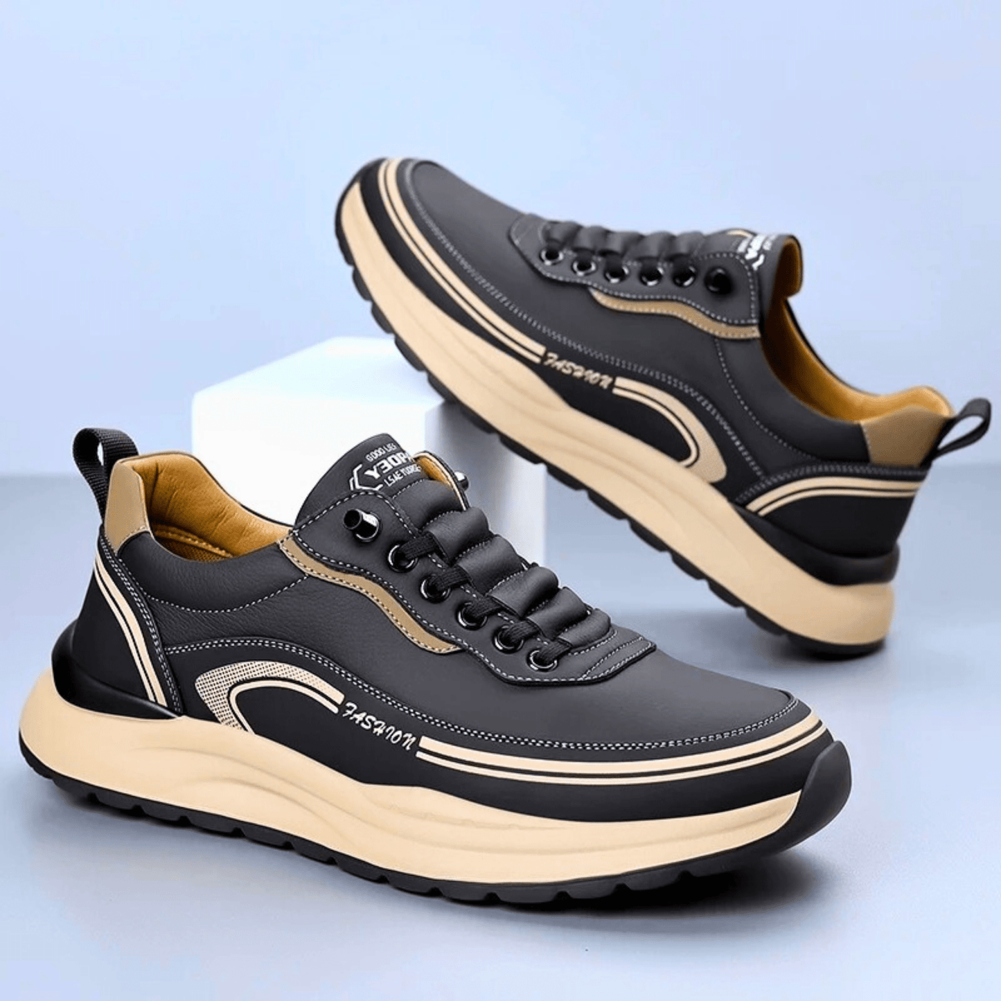 Brixton Leren Sneakers