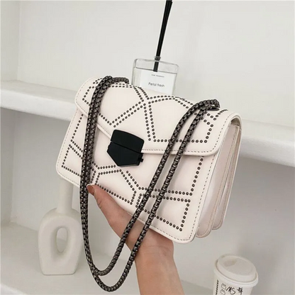 Vintage Crossbody Tas Luxe Leer Design