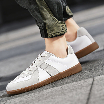 Heren Low-Top Sneakers met Veters en Paneeldetails