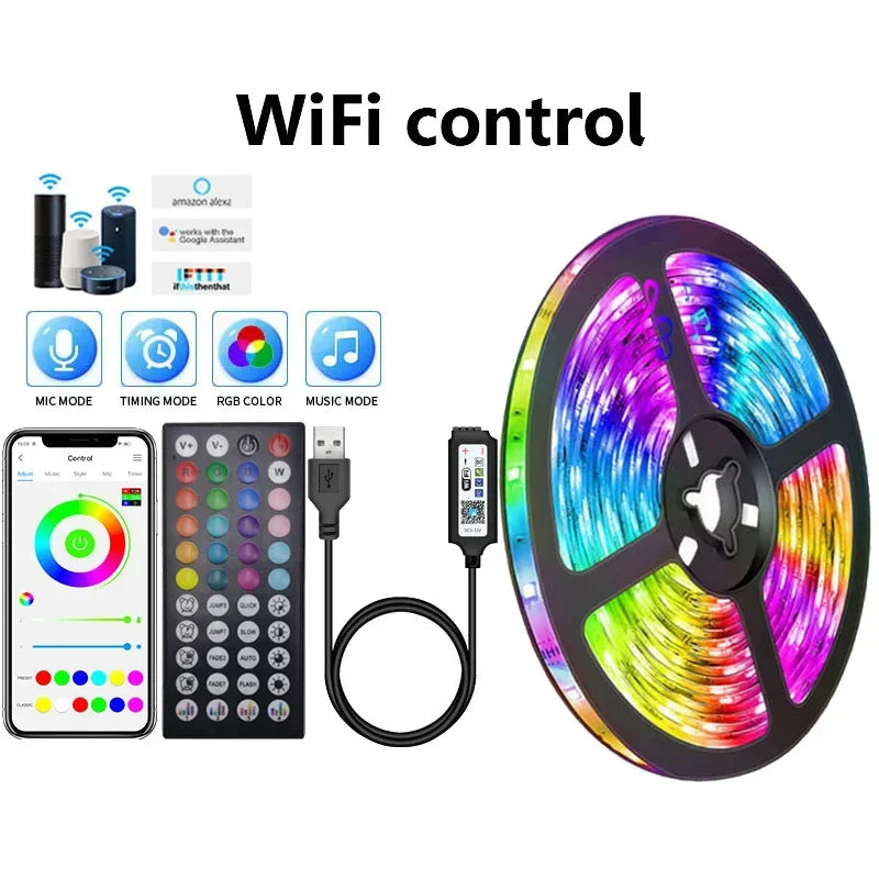 LED Strip RGB Kleurverandering TV Achtergrondverlichting Kit