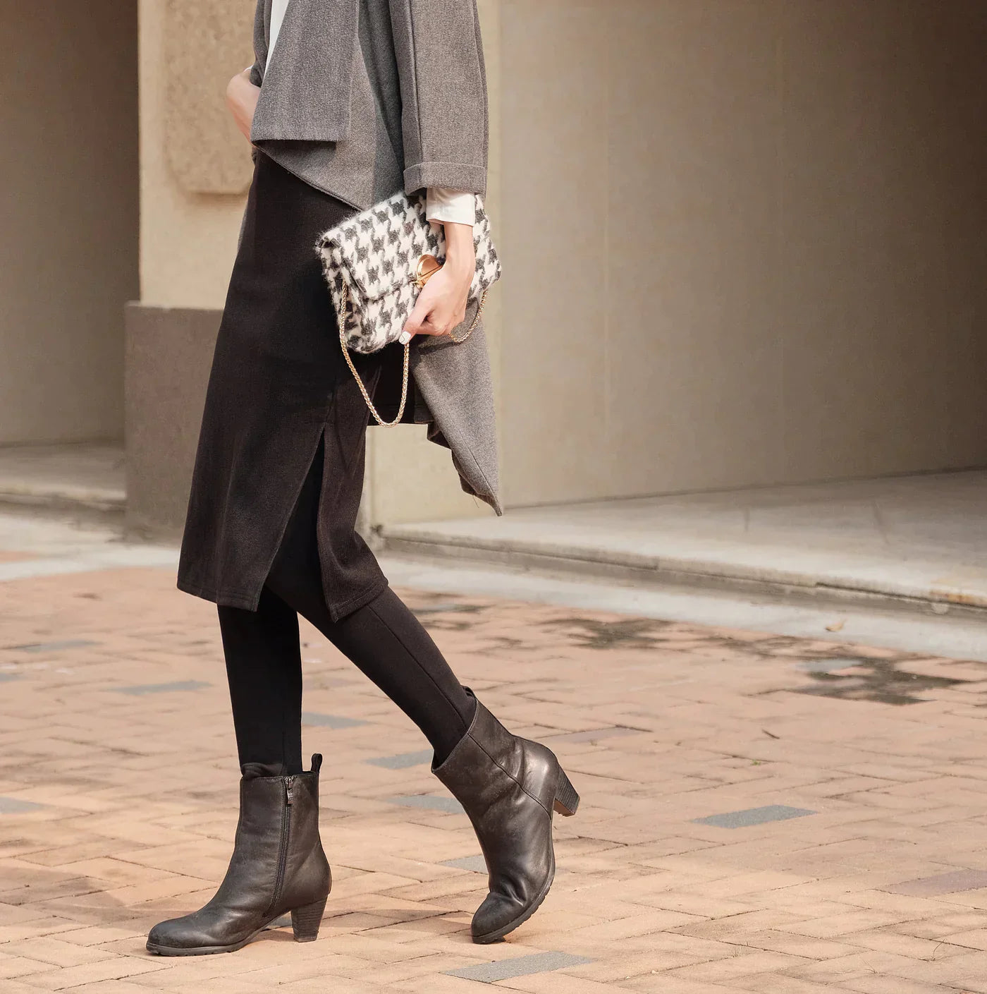 Lange Rok Legging Comfortabele Dame Rokbroek